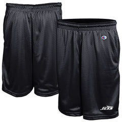 New York Jets Champion Classic Mesh Shorts Black - NFL