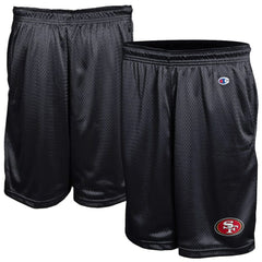 San Francisco 49ers Champion Classic Mesh Shorts Black - NFL