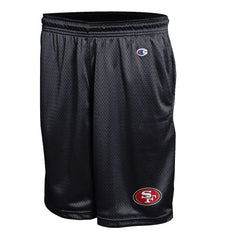 San Francisco 49ers Champion Classic Mesh Shorts Black - NFL