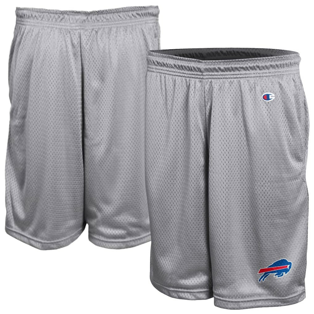 Buffalo Bills Champion Classic Mesh Shorts Gray - NFL