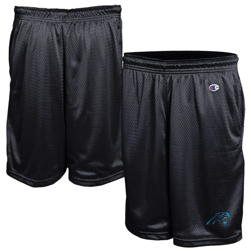 Carolina Panthers Champion Classic Mesh Shorts Black - NFL
