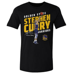 NBA - Stephen Curry Golden State Warriors 500 Level Slant T-Shirt - Black