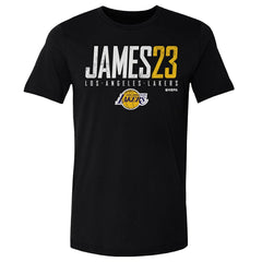 NBA - LeBron James Los Angeles Lakers 500 Level Elite T-Shirt - Black