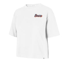 Chicago Bears '47 Women's Collage Script Reed City T-Shirt White - 47 brand