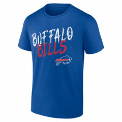 Buffalo Bills Hustle Personalized Name & Number T-Shirt Royal - NFL