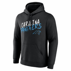 Carolina Panthers Hustle Personalized Name & Number Hoodie Black - NFL