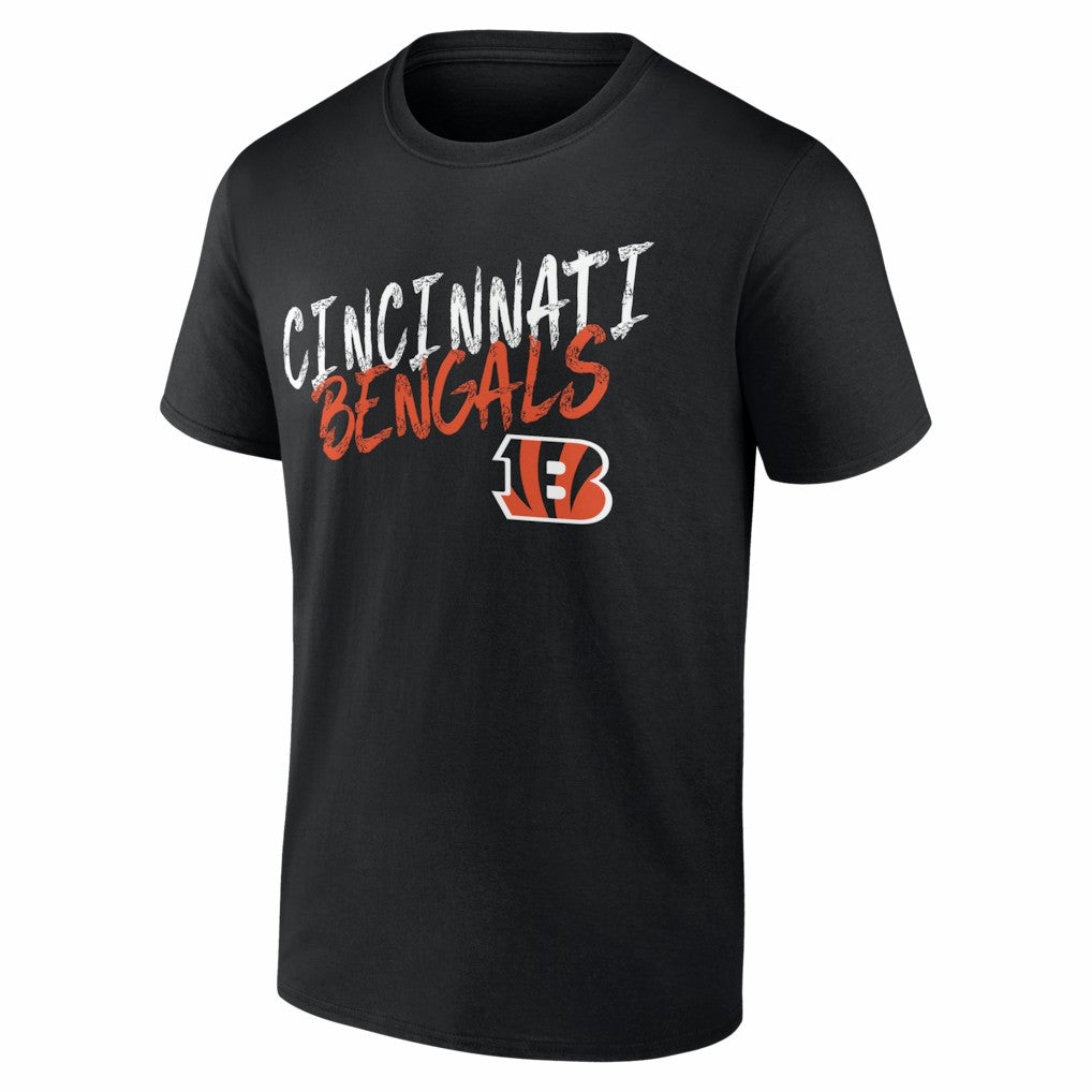 Cincinnati Bengals Hustle Personalized Name & Number T-Shirt Black - NFL
