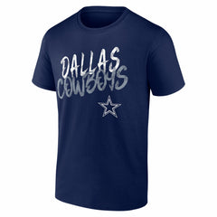 Dallas Cowboys Hustle Personalized Name & Number T-Shirt Navy - NFL