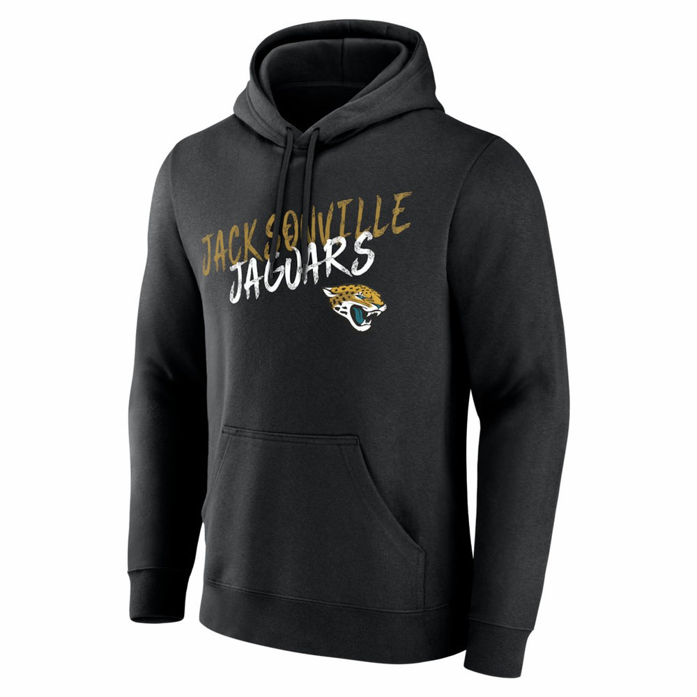Jacksonville Jaguars Hustle Personalized Name & Number Hoodie Black - NFL