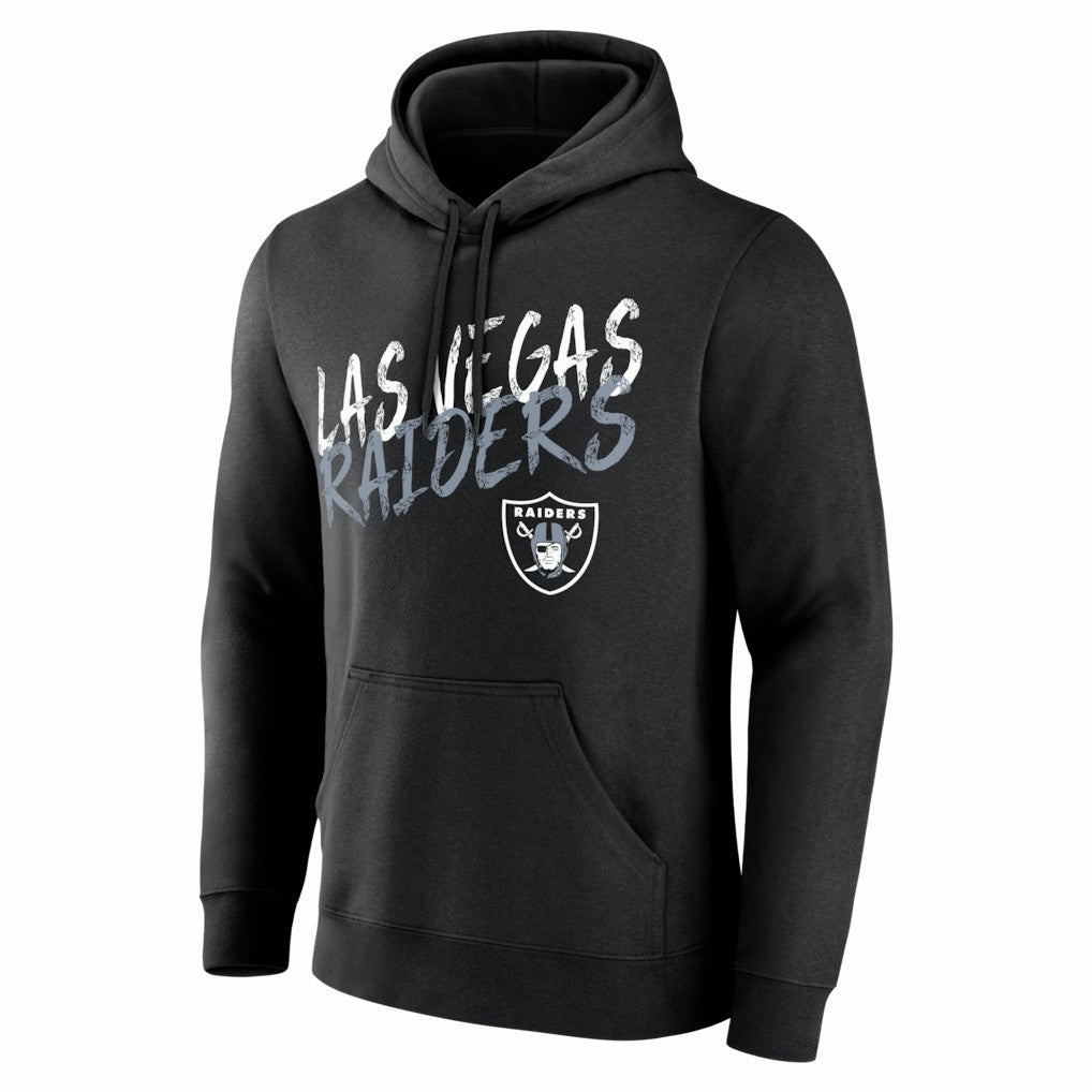 Las Vegas Raiders Hustle Personalized Name & Number Hoodie Black - NFL