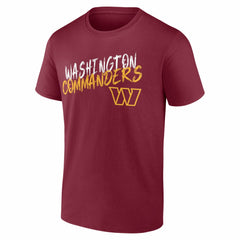 Washington Commanders Hustle Personalized Name & Number T-Shirt Burgundy - NFL