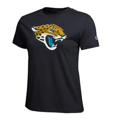 Jacksonville Jaguars Champion Women's Logo T-Shirt Black - NFL