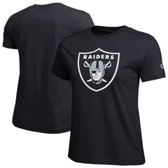 Las Vegas Raiders Champion Women's Logo T-Shirt Black - NFL