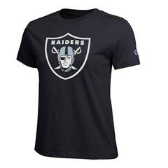 Las Vegas Raiders Champion Women's Logo T-Shirt Black - NFL