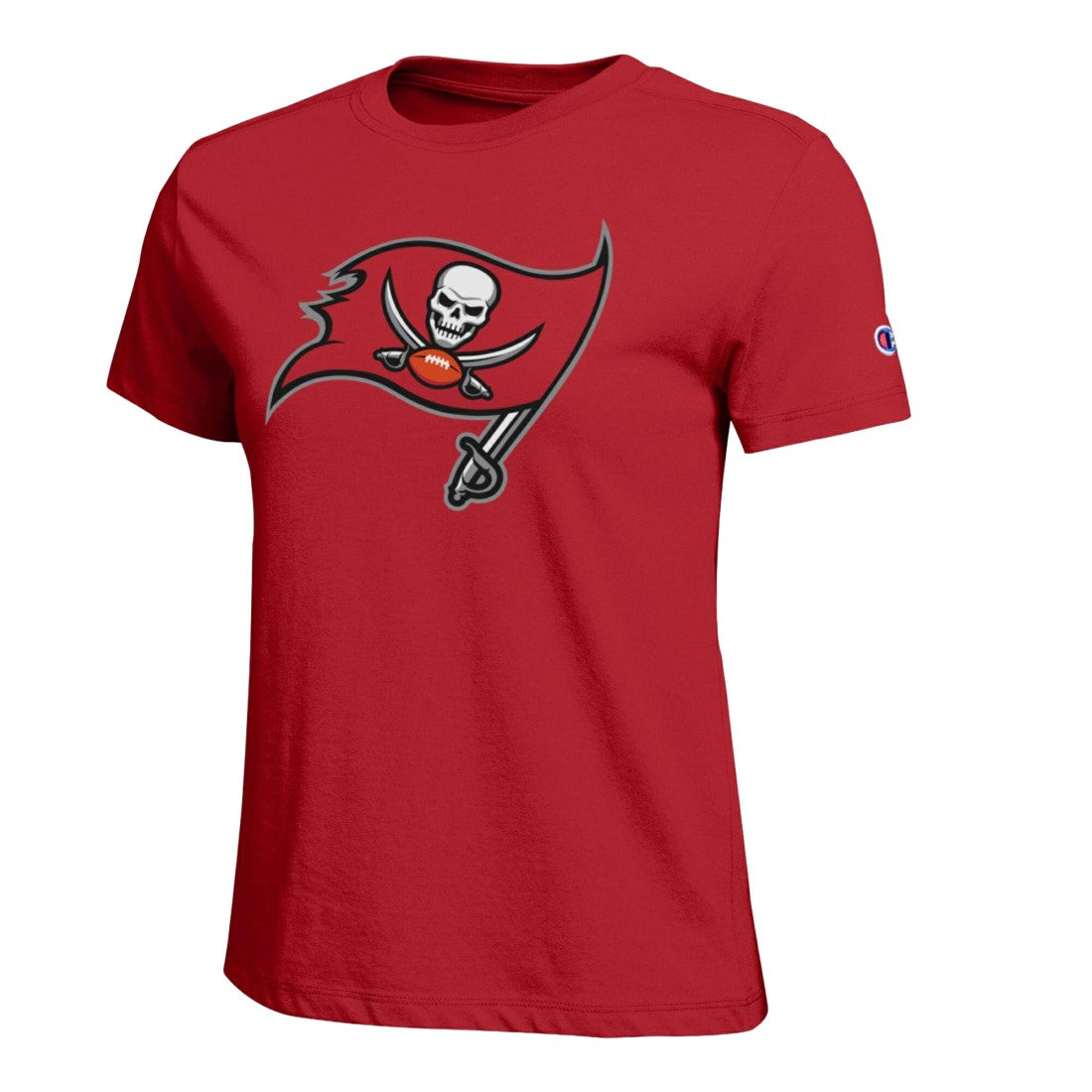 Tampa Bay Buccaneers Champion Women's Logo T-Shirt Red - NFL
