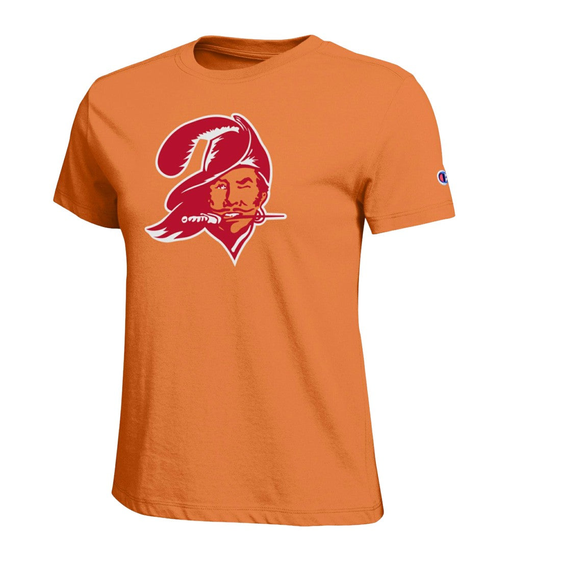 Tampa Bay Buccaneers Champion Women's Logo T-Shirt Orange - NFL