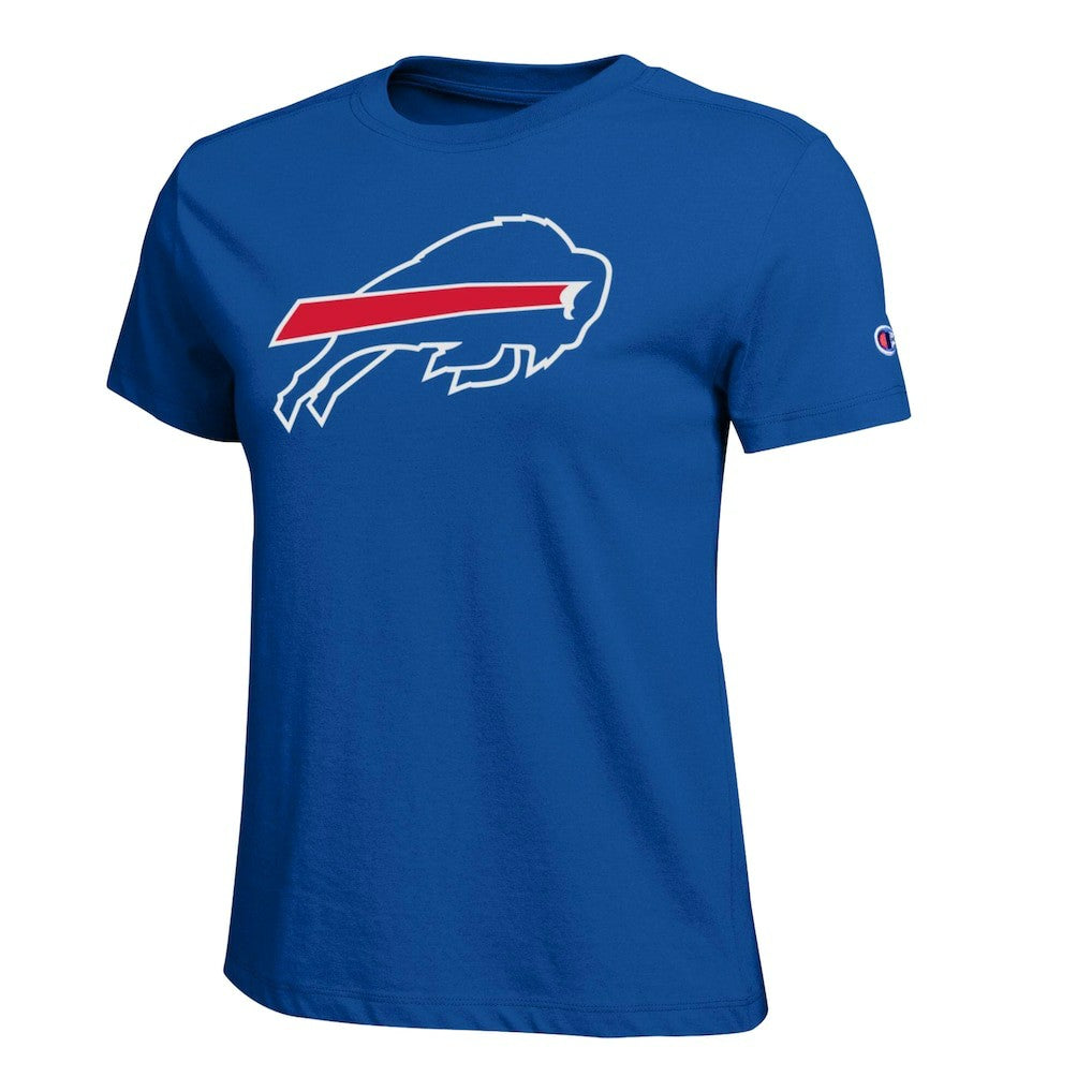 Buffalo Bills Champion Women's Logo T-Shirt Royal - NFL