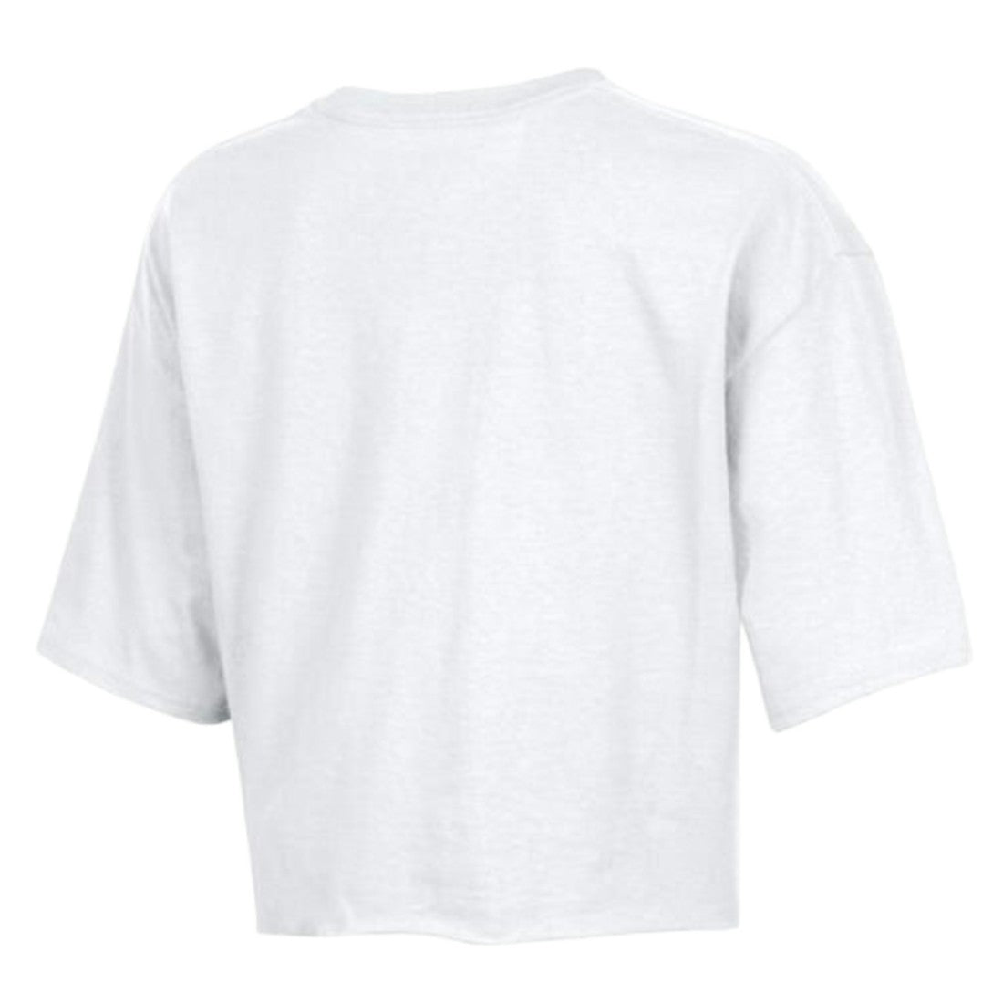 Detroit Lions Champion Women's Boyfriend Cropped T-Shirt White - NFL