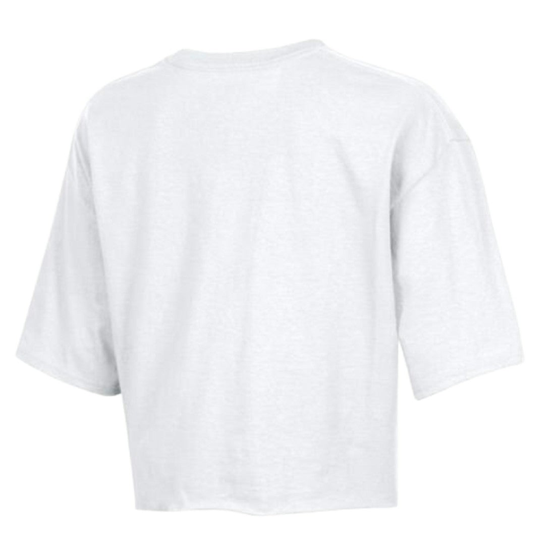 Green Bay Packers Champion Women's Boyfriend Cropped T-Shirt White - NFL