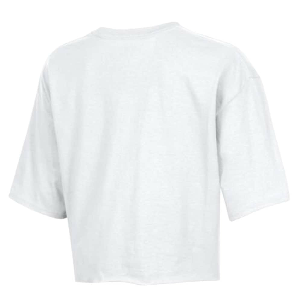 Indianapolis Colts Champion Women's Boyfriend Cropped T-Shirt White - NFL