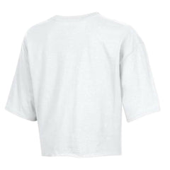 Indianapolis Colts Champion Women's Boyfriend Cropped T-Shirt White - NFL