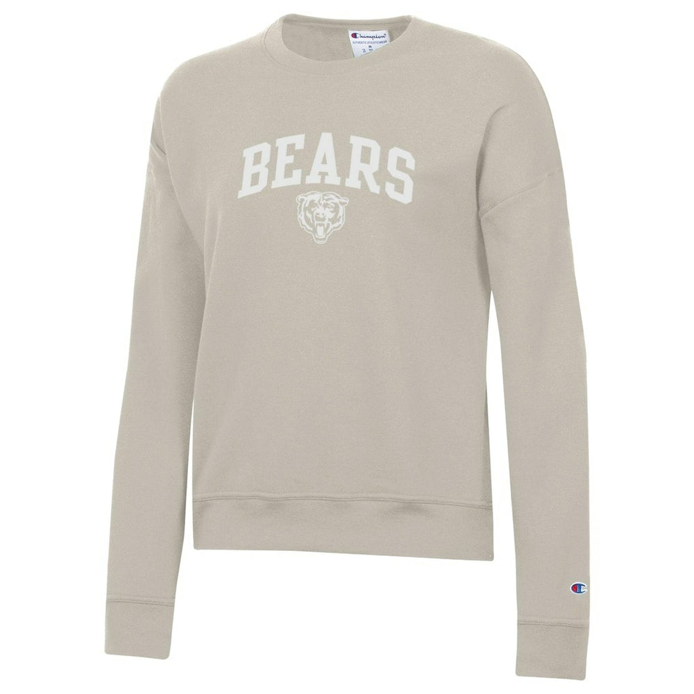 Chicago Bears Champion Women's Powerblend Cocoa Butter Fleece Sweatshirt Light Brown - NFL