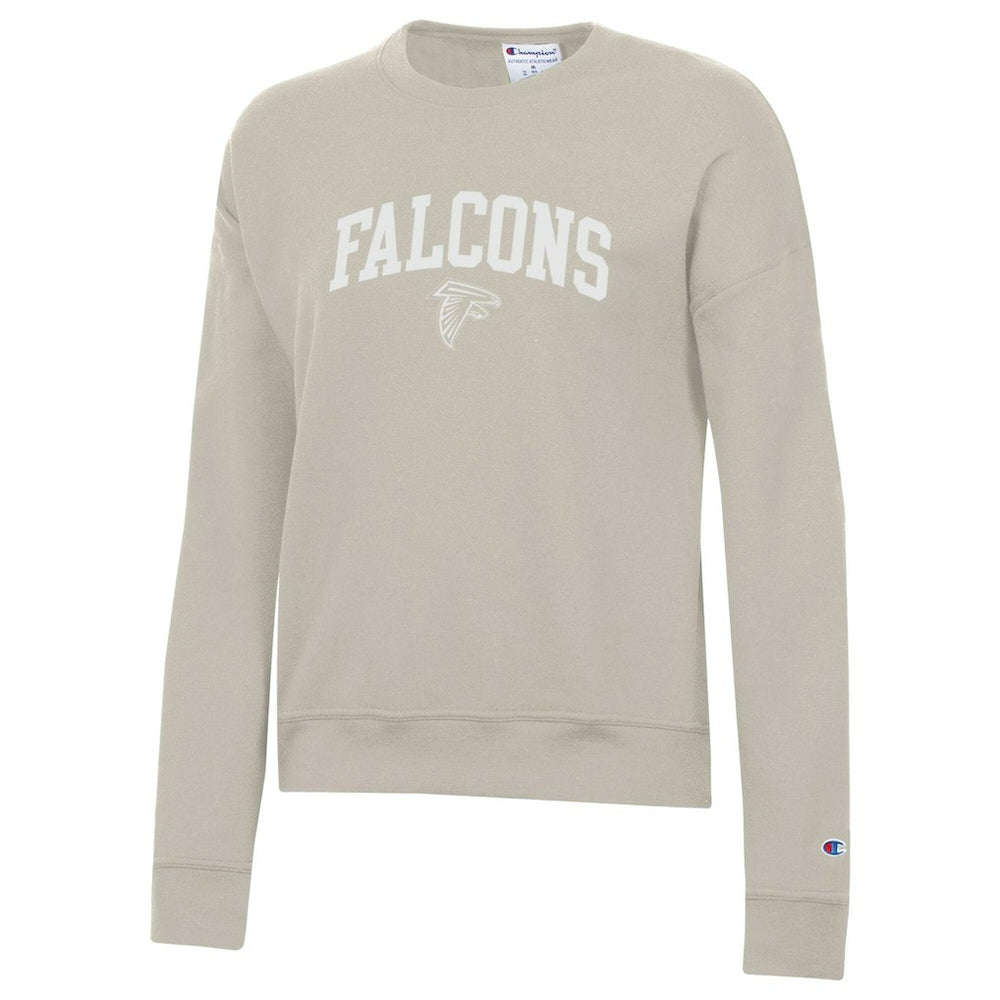 Atlanta Falcons Champion Women's Powerblend Cocoa Butter Fleece Sweatshirt Light Brown - NFL