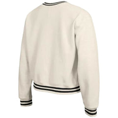 Miami Dolphins Champion Women's Reverse Weave Fleece Sweatshirt Cream - NFL