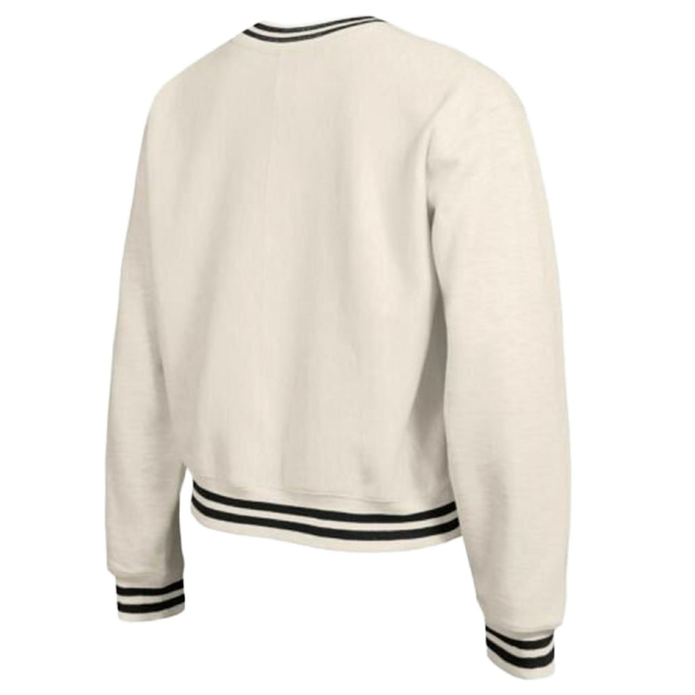 Tampa Bay Buccaneers Champion Women's Reverse Weave Fleece Sweatshirt Cream - NFL