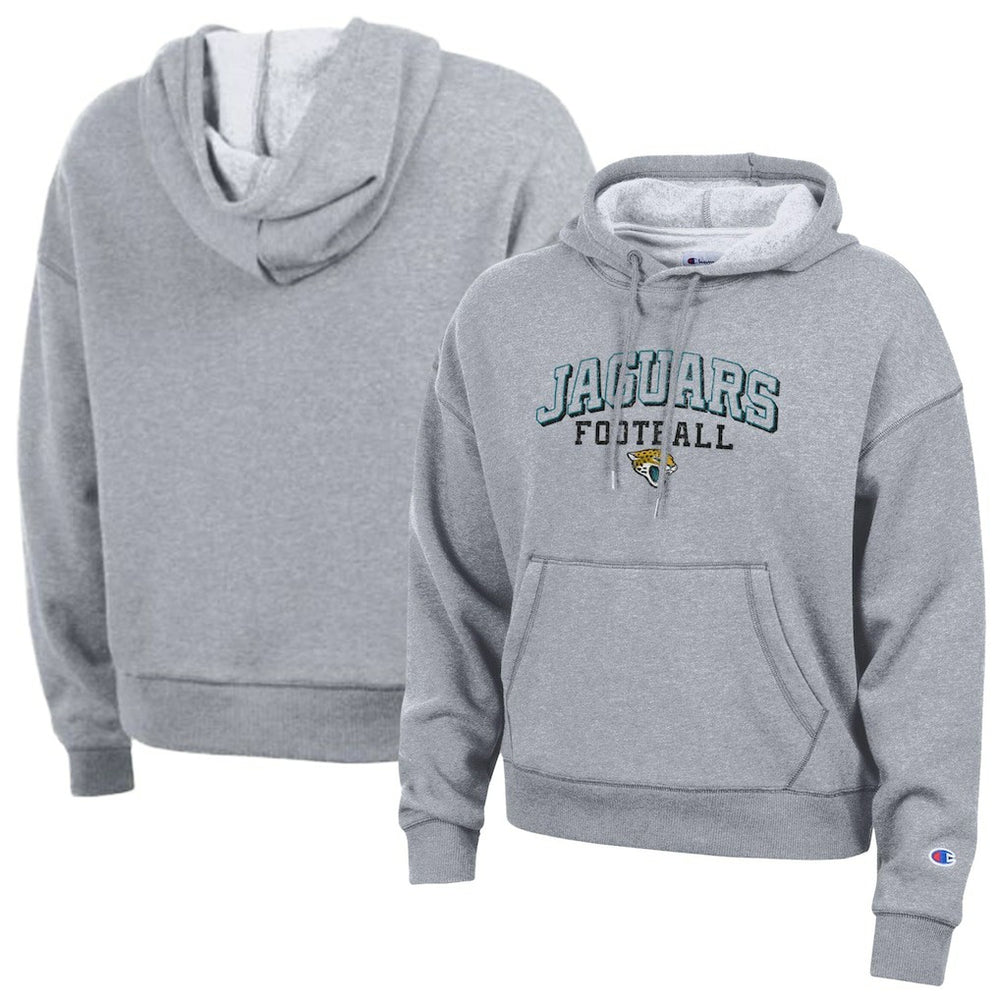 Jacksonville Jaguars Champion Women's Triumph Tri-Blend Hoodie Gray - NFL