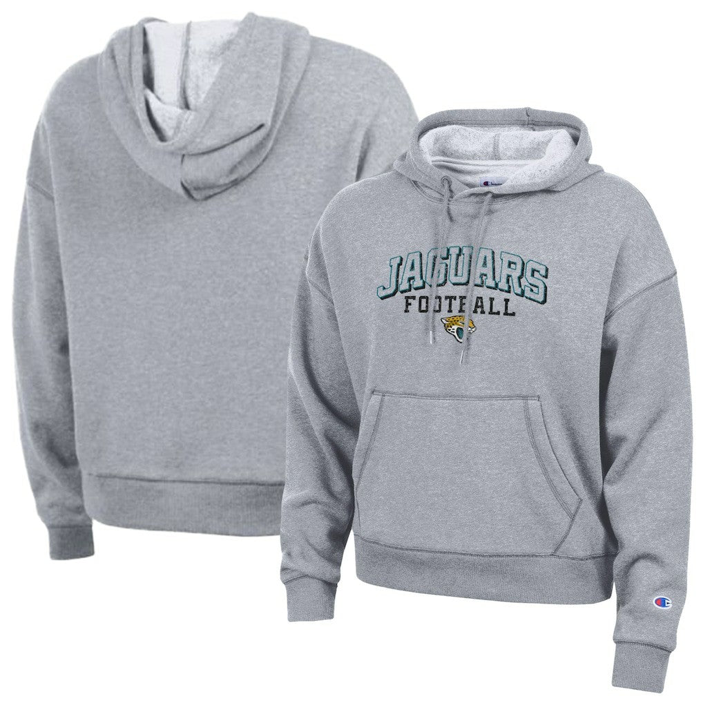 Jacksonville Jaguars Champion Women's Triumph Tri-Blend Hoodie Gray - NFL