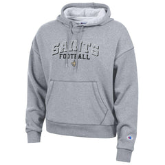 New Orleans Saints Champion Women's Triumph Tri-Blend Hoodie Gray - NFL