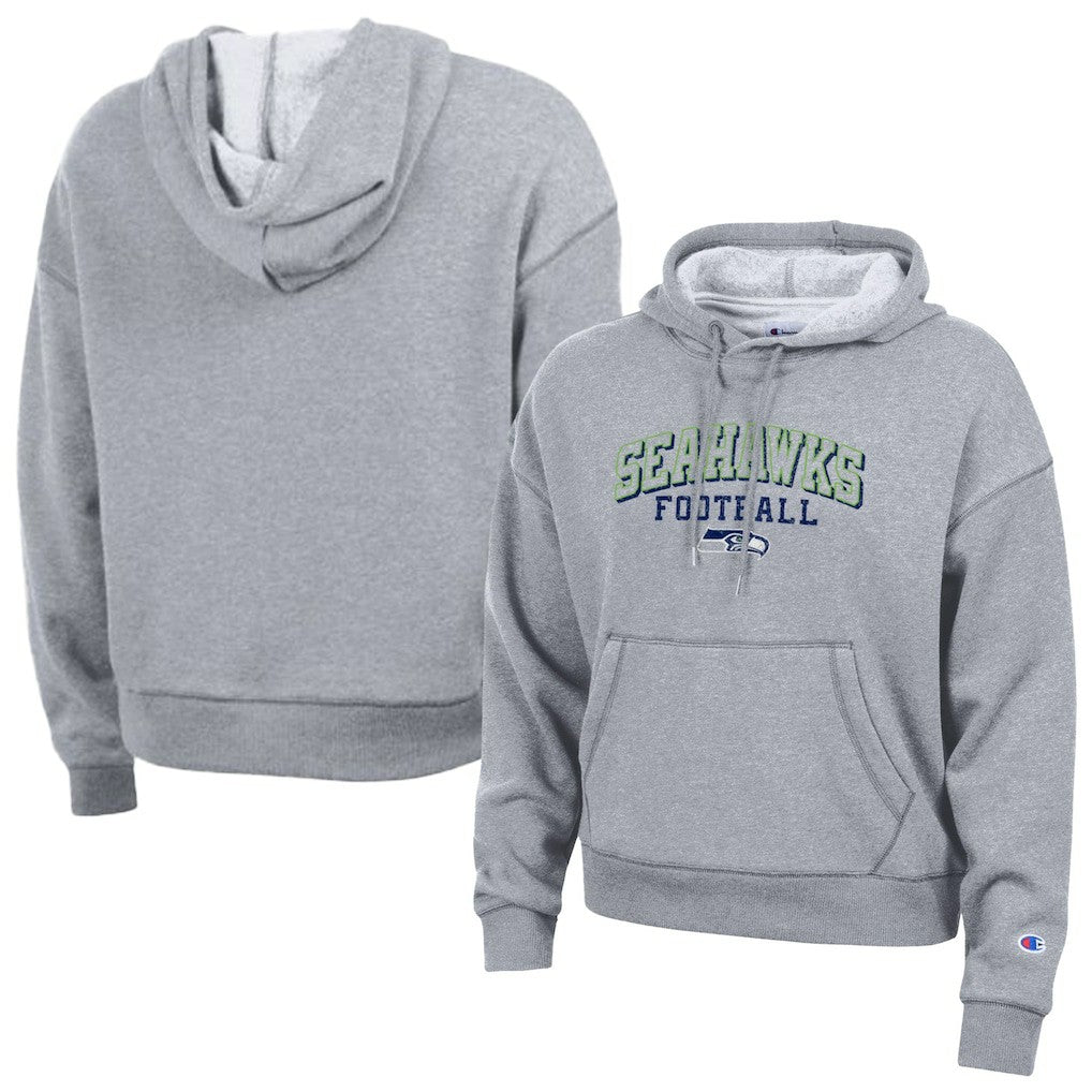 Seattle Seahawks Champion Women's Triumph Tri-Blend Hoodie Gray - NFL