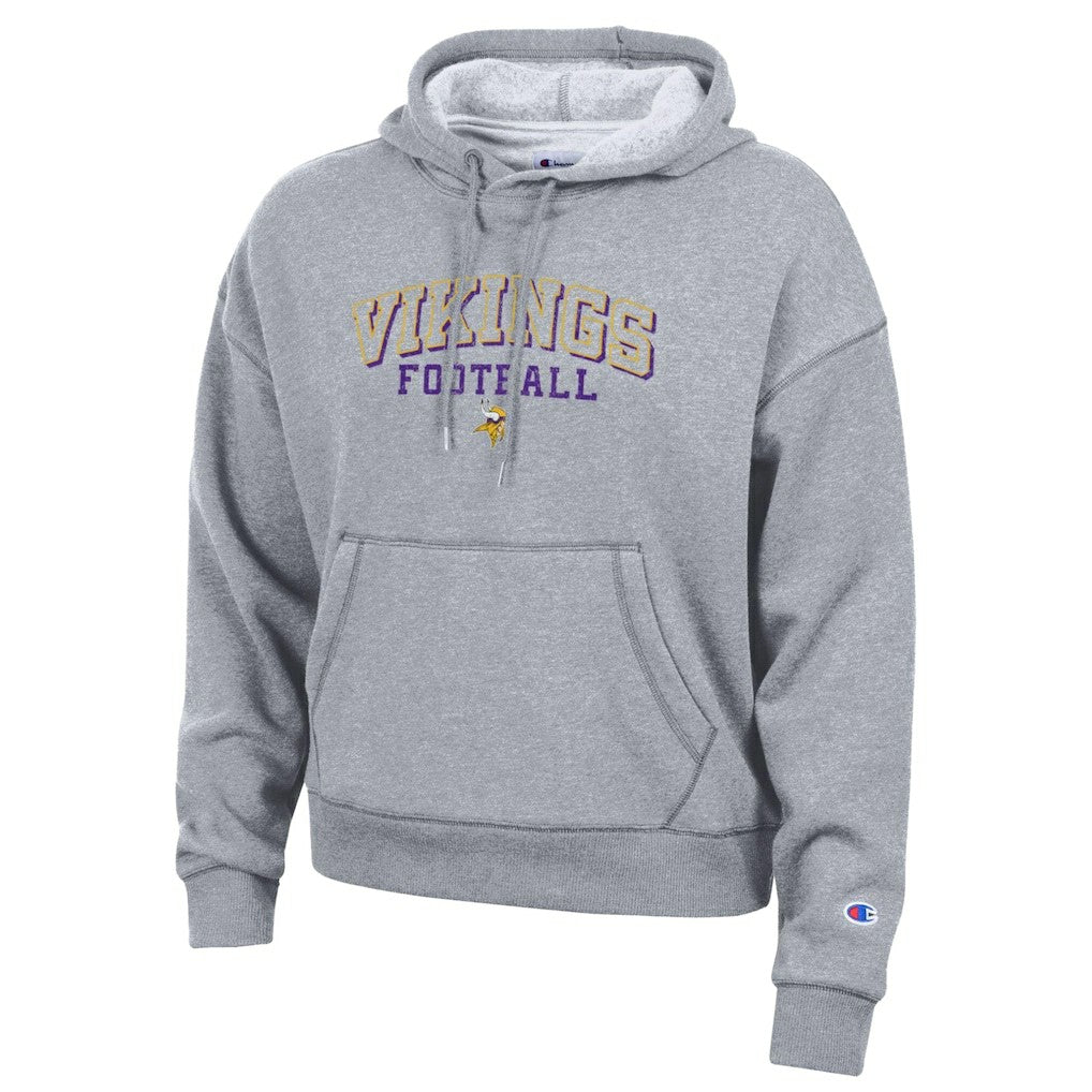 Minnesota Vikings Champion Women's Triumph Tri-Blend Hoodie Gray - NFL