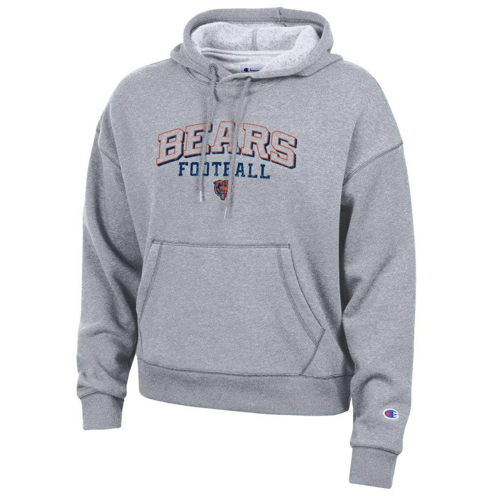Chicago Bears Champion Women's Triumph Tri-Blend Hoodie Gray - NFL
