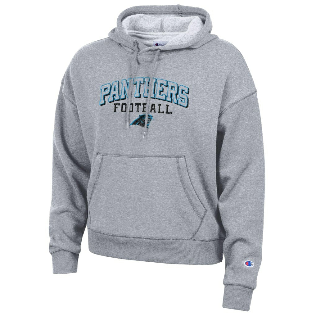 Carolina Panthers Champion Women's Triumph Tri-Blend Hoodie Gray - NFL