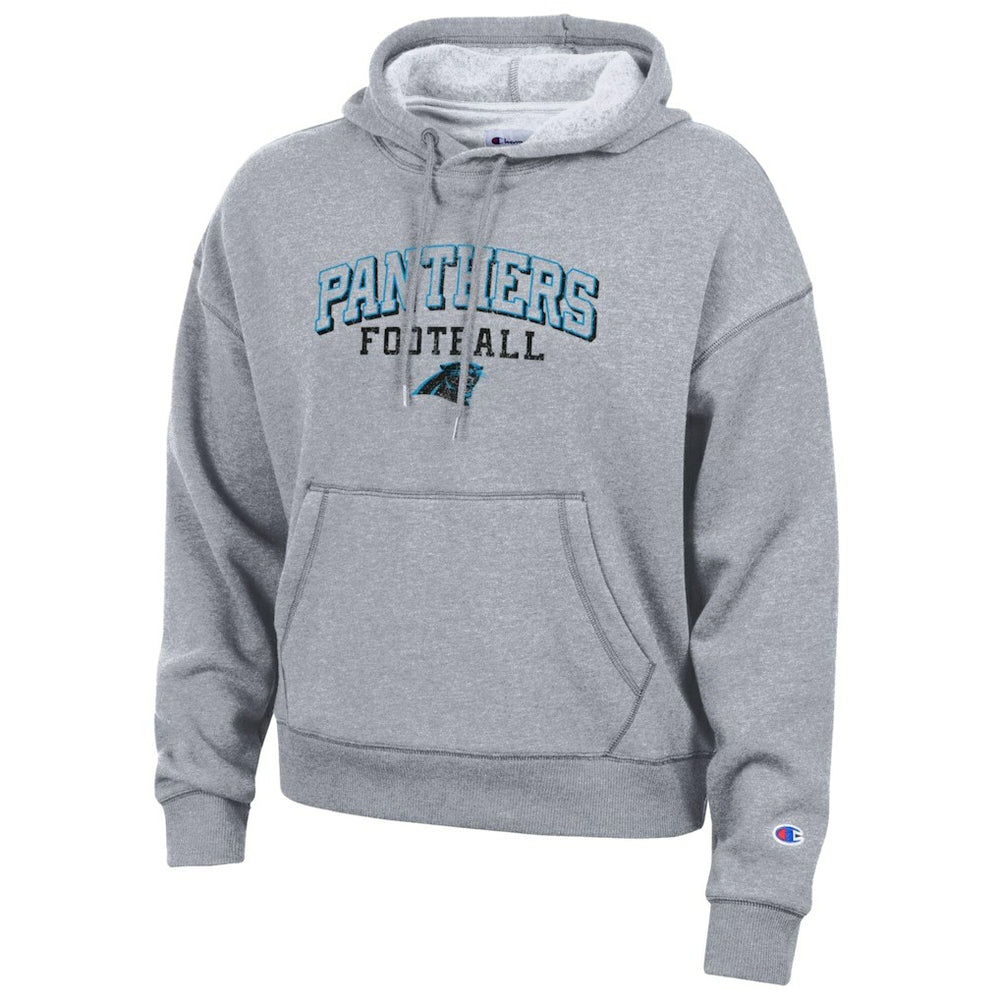 Carolina Panthers Champion Women's Triumph Tri-Blend Hoodie Gray - NFL