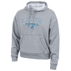 Detroit Lions Champion Women's Triumph Tri-Blend Hoodie Gray - NFL