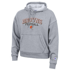 Cleveland Browns Champion Women's Triumph Tri-Blend Hoodie Gray - NFL