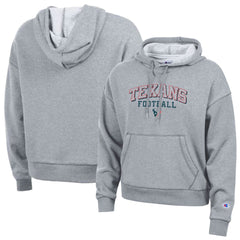 Houston Texans Champion Women's Triumph Tri-Blend Hoodie Gray - NFL