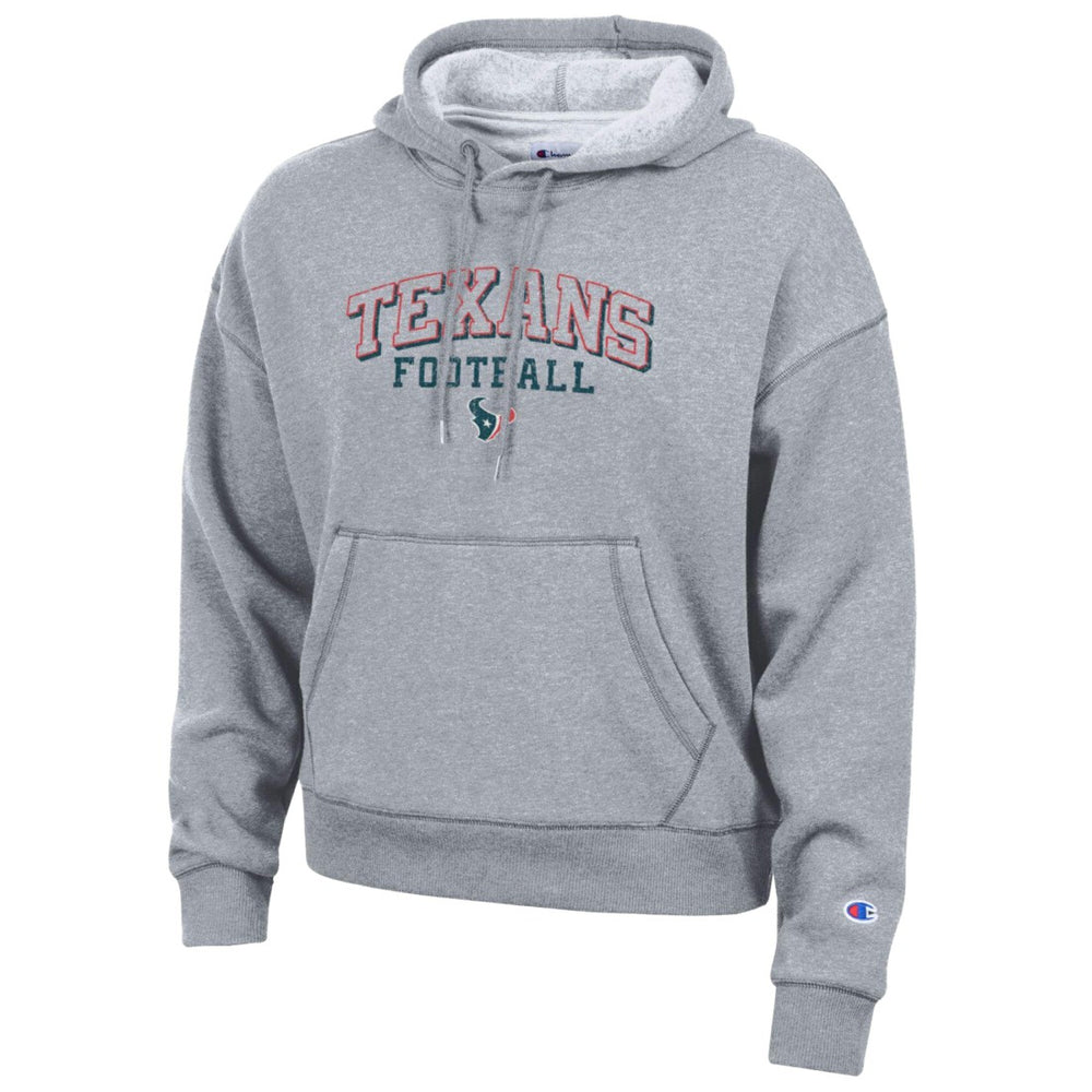 Houston Texans Champion Women's Triumph Tri-Blend Hoodie Gray - NFL