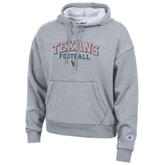 Houston Texans Champion Women's Triumph Tri-Blend Hoodie Gray - NFL