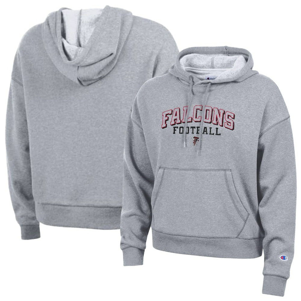 Atlanta Falcons Champion Women's Triumph Tri-Blend Hoodie Gray - NFL