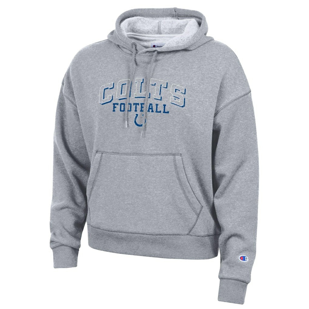 Indianapolis Colts Champion Women's Triumph Tri-Blend Hoodie Gray - NFL