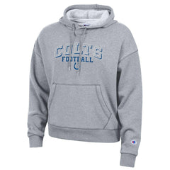 Indianapolis Colts Champion Women's Triumph Tri-Blend Hoodie Gray - NFL