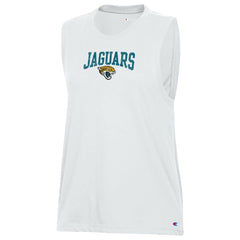 Jacksonville Jaguars Champion Women's Muscle Tank Top White - NFL