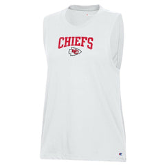 Kansas City Chiefs Champion Women's Muscle Tank Top White - NFL