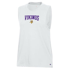 Minnesota Vikings Champion Women's Muscle Tank Top White - NFL