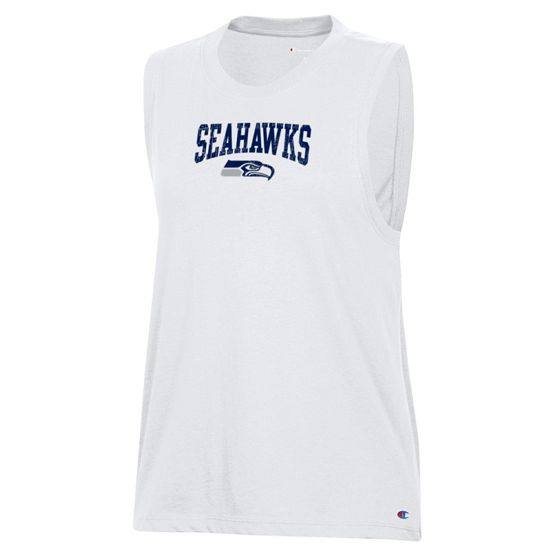 Seattle Seahawks Champion Women's Muscle Tank Top White - NFL
