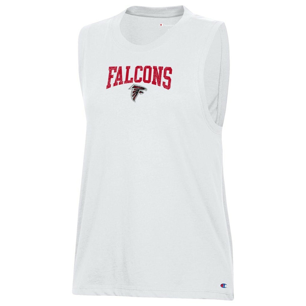 Atlanta Falcons Champion Women's Muscle Tank Top White - NFL